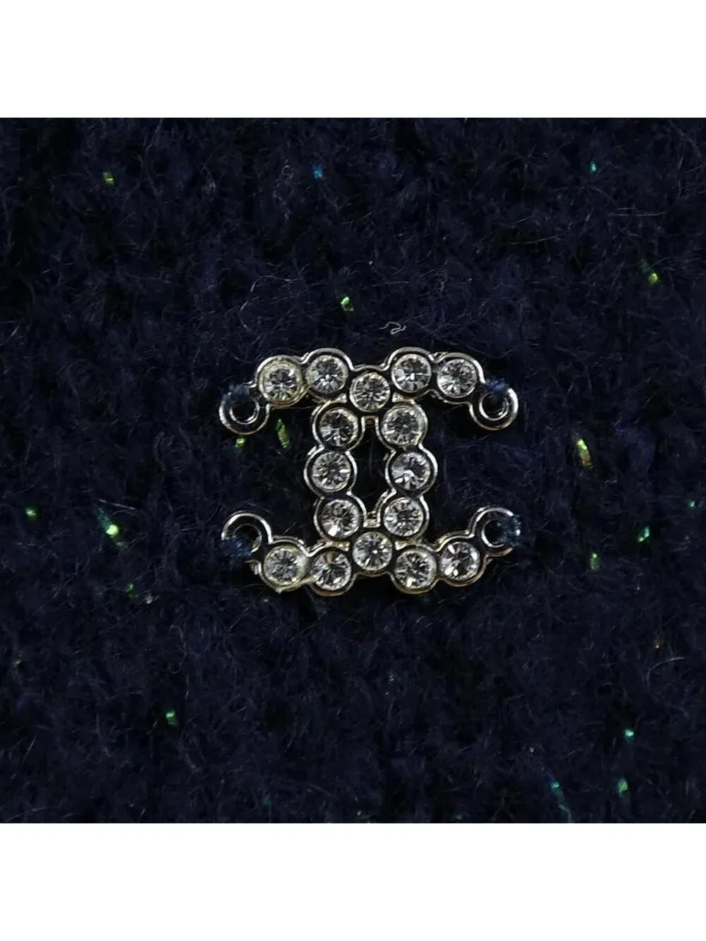 Chanel Knit Sweater Navy
